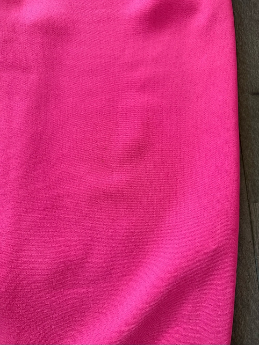 P.A.R.O.S.H. Hot Pink Fuchsia Wrap Waist Midi Dress Size Medium - Picture 9 of 12